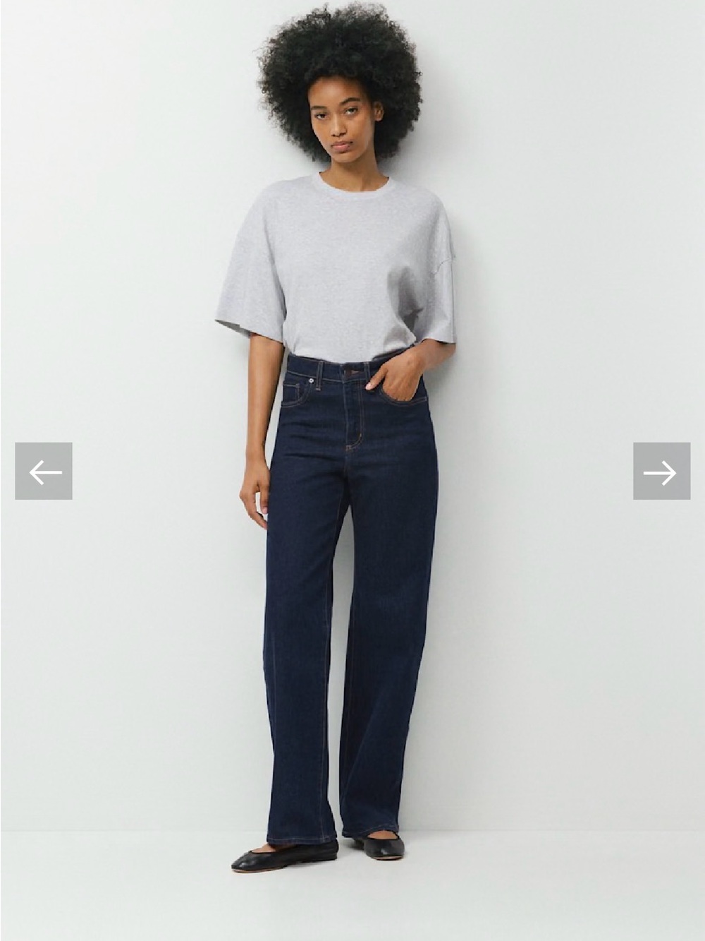 Denim Forum Remy Hi-Rise Wide Jeans